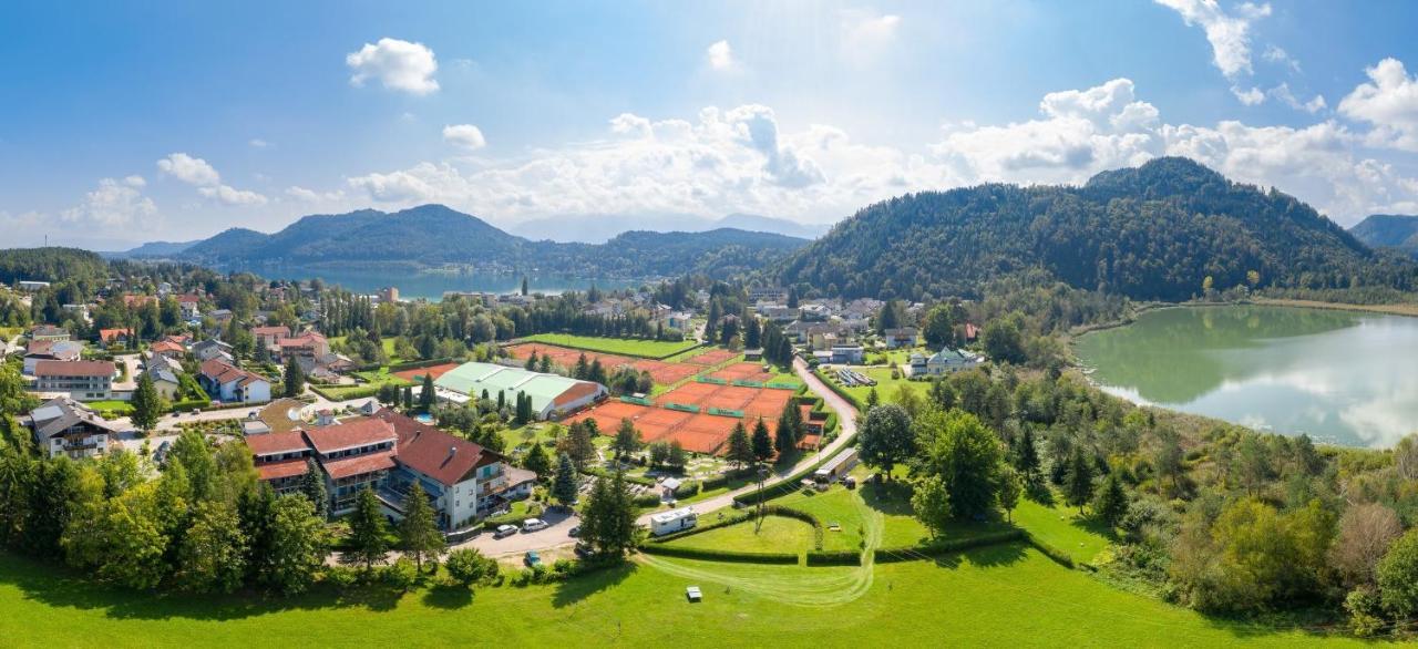 Golf-Tennis-Wellnesshotel Mori Sankt Kanzian am Klopeiner See Eksteriør bilde