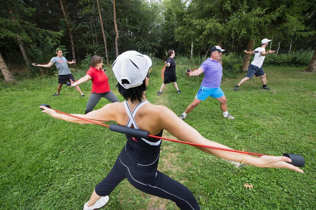 Golf-Tennis-Wellnesshotel Mori Sankt Kanzian am Klopeiner See Eksteriør bilde