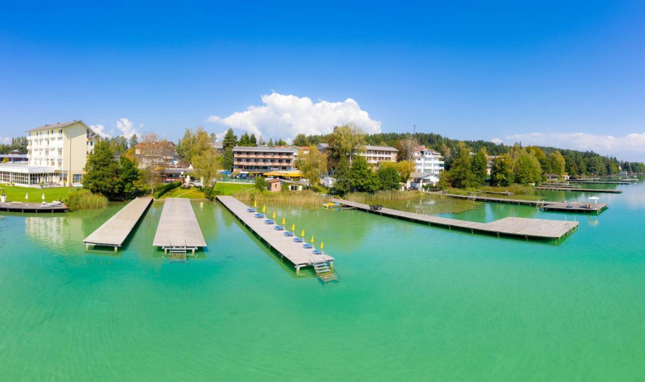 Golf-Tennis-Wellnesshotel Mori Sankt Kanzian am Klopeiner See Eksteriør bilde